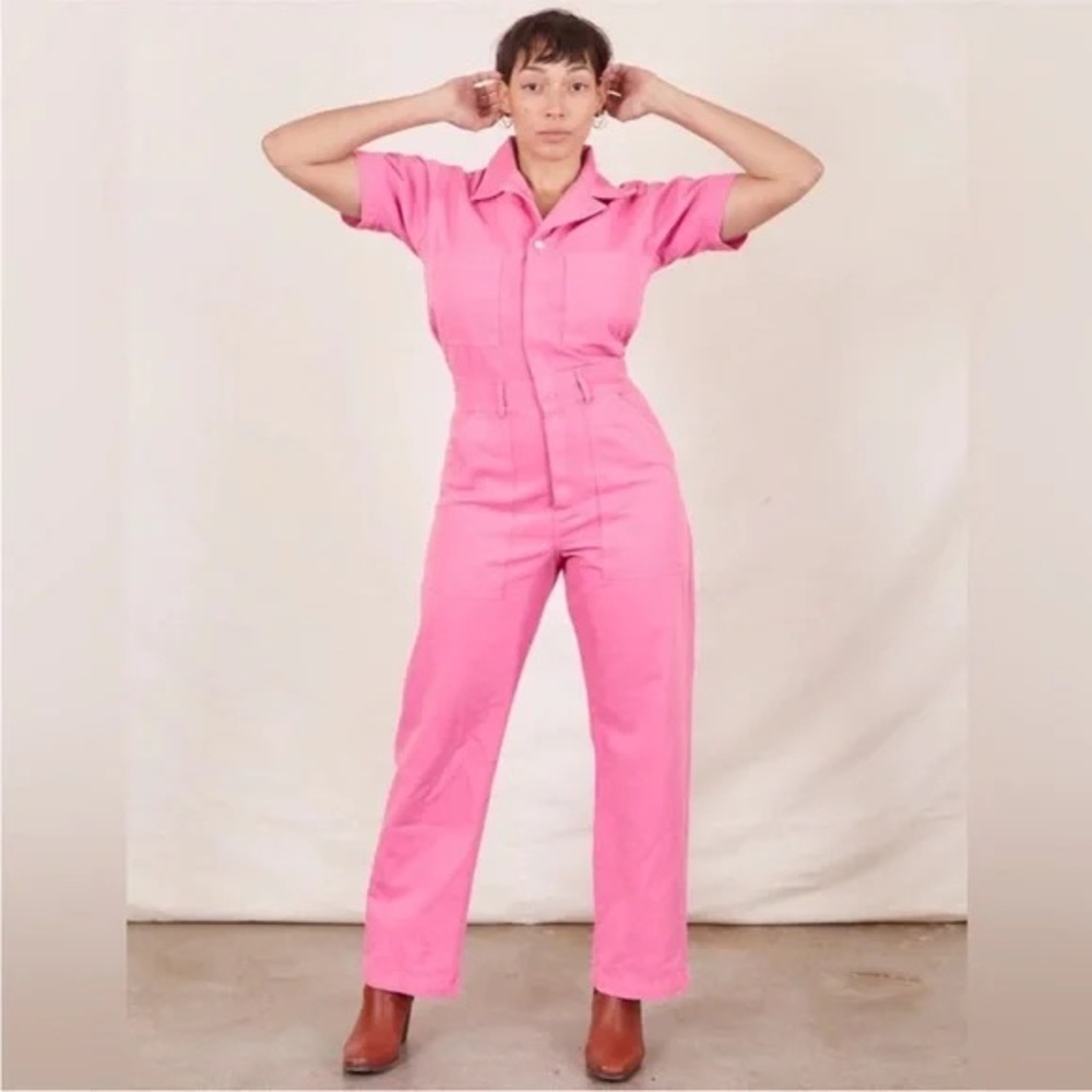 Bubblegum pink bigbudpress jumpsuit